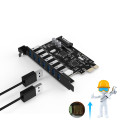 Orico PVU3 karta PCI-E 7× USB 3.0 pro PC | AppleGang