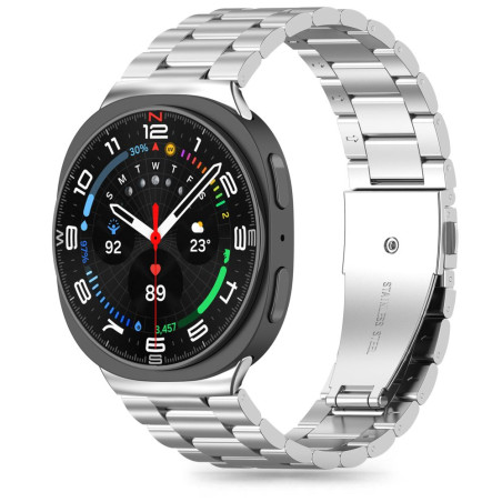 Řemínek Tech-Protect Stainless pro Galaxy Watch 8 - stříbrný