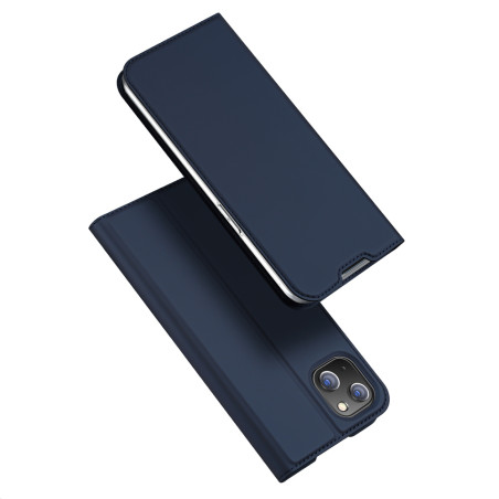 DUX DUCIS SkinPro kryt typu kniha pro iPhone 14 Plus, tmavě modrý