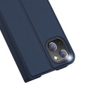 DUX DUCIS SkinPro kryt typu kniha pro iPhone 14 Plus, tmavě modrý
