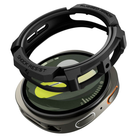 Kryt Spigen Rugged Armor Galaxy Watch 8 (44 mm) - matte black