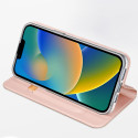 DUX DUCIS SkinPro kryt typu kniha pro iPhone 14 Plus, tmavě modrý