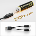 Orico Ener-G EG5C AA nabíjecí baterie 2 ks USB-C | AppleGang
