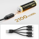 Orico Ener-G EG5C AA nabíjecí baterie 4 ks USB-C | AppleGang