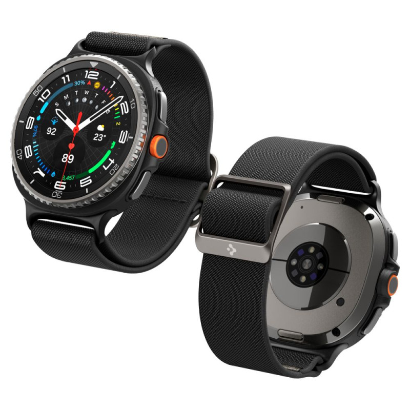 Řemínek Spigen LITE FIT SAMSUNG GALAXY WATCH 8 / CLASSIC pro Galaxy Watch 8 - černý