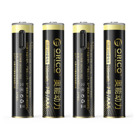 Orico Ener-G EG7C AAA nabíjecí baterie 4 ks USB-C | AppleGang