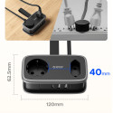 Orico APP 15,5W 5v1 prodlužovací zásuvka černá | AppleGang