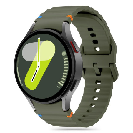Řemínek Tech-Protect Silicone Sport pro Galaxy Watch - army green