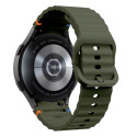 Řemínek Tech-Protect Silicone Sport pro Galaxy Watch - army green