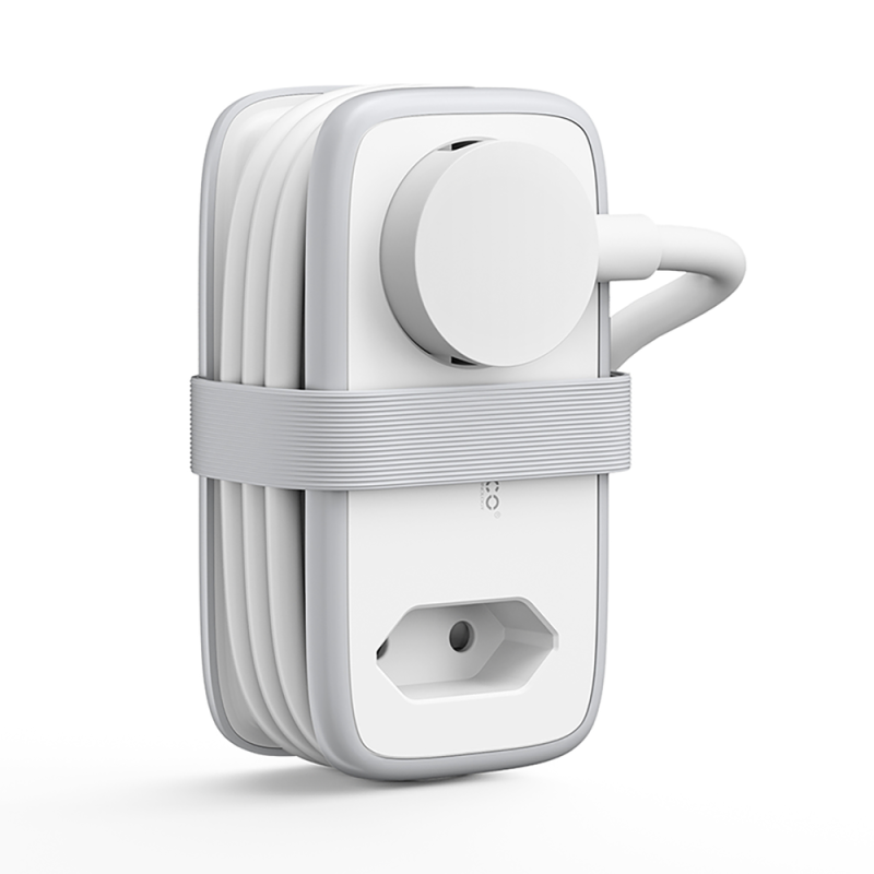 Orico APP 15,5W 5v1 prodlužovací přívod 2x AC + 2x USB-A + 1x USB-C – bílá