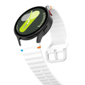 Řemínek Tech-Protect Silicone Sport pro Galaxy Watch - white