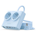 Orico PDC25 25W 6v1 prodlužovací přívod USB-C – modrá | AppleGang