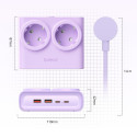 Orico PDC25 25W 6v1 prodlužovací přívod USB-C – fialová | AppleGang
