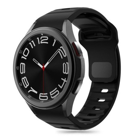 Řemínek Tech-Protect SILICONE LINE pro Galaxy Watch - black