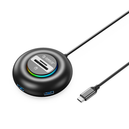 Orico YXR5-C3 USB hub USB-A 3.0 se čtečkou SD 0,3 m | AppleGang