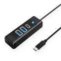 Orico PWC2U-C3 USB hub 2x USB-A 1x USB-C 1 m | AppleGang