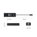 Orico PWCUR-C3 USB hub Gigabit Ethernet 0,15 m | AppleGang