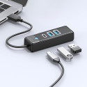 Orico PWC2U-U3 USB hub 3 porty 1,8 m černá | AppleGang