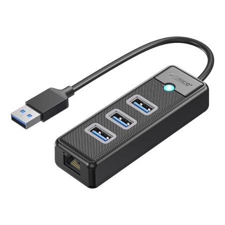 Orico PW3UR25-U3 USB hub 2.5G Ethernet 0,15 m | AppleGang