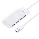 Orico PAPW4A-U3 USB hub 4 porty USB-A 0,15 m bílá | AppleGang