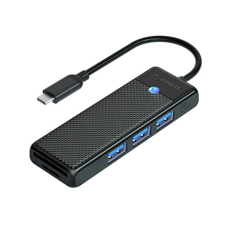 Orico PAPW3AT-C3 USB hub 3x USB-A 3.0 + čtečka | AppleGang