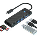 Orico PAPW3AT-C3 USB hub 3x USB-A 3.0 + čtečka | AppleGang