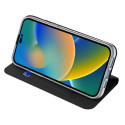 DUX DUCIS SkinPro kryt typu kniha pro iPhone 14 Pro, černý