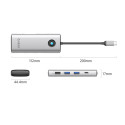 Orico PW11 8v1 USB-C dok HDMI 4K a VGA, PD 100W | AppleGang