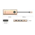 Orico PW11 8v1 USB-C dok HDMI 4K a VGA, PD 100W | AppleGang