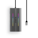 Orico XCR 12v1 USB-C dokovací stanice RGB šedá | AppleGang