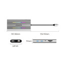 Orico XDR 12v1 USB-C dok 2x HDMI DisplayPort | AppleGang