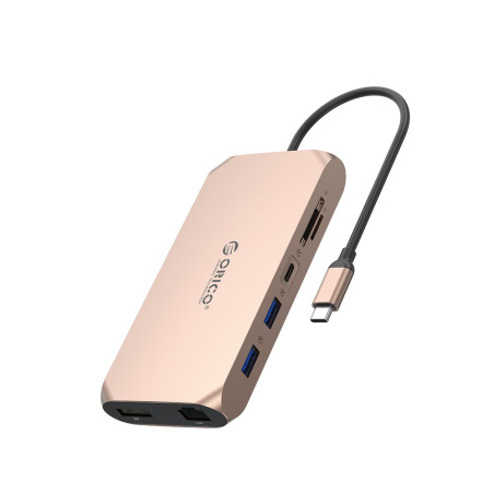 Orico XCR 12v1 USB-C dok 2x HDMI DisplayPort | AppleGang
