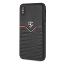 Kryt Ferrari FEOVEHCI65BK pro iPhone XS Max - černý