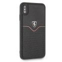 Kryt Ferrari FEOVEHCI65BK pro iPhone XS Max - černý