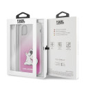 Kryt Karl Lagerfeld Choupette Fun iPhone 11 Pro Max - růžový
