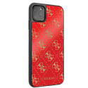 Kryt Guess GUHCN654GGPRE iPhone 11 Pro Max - červený glitter