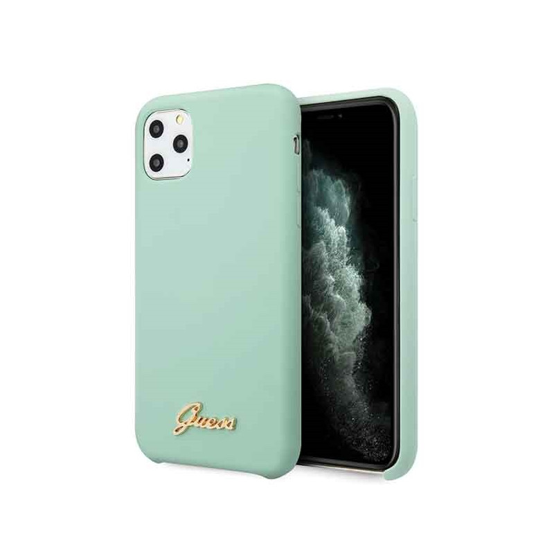 Kryt Guess GUHCN58LSLMGG pro iPhone 11 Pro - zelená