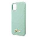 Kryt Guess GUHCN58LSLMGG iPhone 11 Pro – zelená