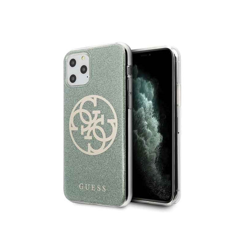Kryt Guess GUHCN58PCUGLKA pro iPhone 11 Pro - khaki