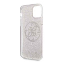 Kryt Guess Glitter 4G Circle pro iPhone 11 Pro - růžový