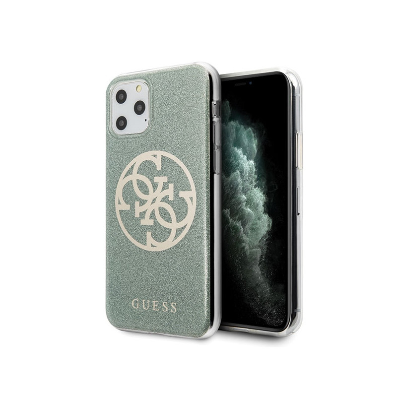 Kryt Guess GUHCN65PCUGLKA pro iPhone 11 Pro Max - khaki