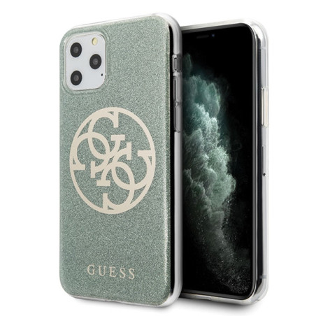 Kryt Guess GUHCN65PCUGLKA pro iPhone 11 Pro Max khaki