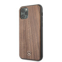 Kryt Mercedes WOOD LINE Walnut pro iPhone 11 Pro Max