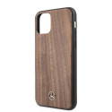 Kryt Mercedes WOOD LINE Walnut pro iPhone 11 Pro Max