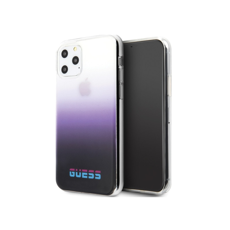 Kryt Guess CALIFORNIA pro iPhone 11 Pro Max - fialová gradient