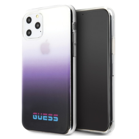 Kryt Guess CALIFORNIA iPhone 11 Pro Max – fialová gradient