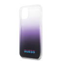 Kryt Guess CALIFORNIA iPhone 11 Pro Max – fialová gradient