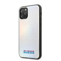 Kryt Guess IRIDESCENT pro iPhone 11 Pro - stříbrná