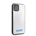 Kryt Guess IRIDESCENT pro iPhone 11 Pro - stříbrná