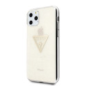 Kryt Guess Glitter Triangle pro iPhone 11 Pro – zlatá
